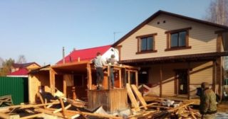 Демонтаж частных домов Киселёвск, цена от 1597 руб.